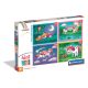 Einhorn One Day 4-in-1 Puzzle Clementoni
