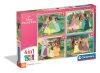 Disney Prinzessin Colloquy 4 in 1 Puzzle Clementoni