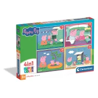Peppa Wutz Adventures Clementoni 4-in-1 Puzzle