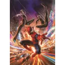 Spiderman Multiverse Action 300-teiliges Clementoni Puzzle