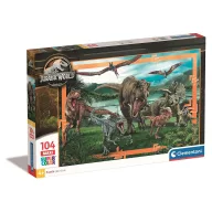   Jurassic World Predator-Prey 104-teilige Maxi Puzzle Clementoni