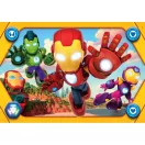 Avengers Hero Squad Iron Man und Super Team 104 Teile Maxi Puzzle Clementoni