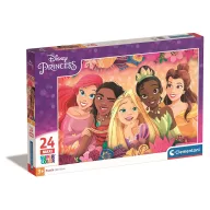   Disney Prinzessin Flower Frame 24-teiliges Maxi-Puzzle Clementoni