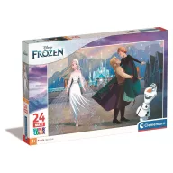   Disney Eiskönigin Royal Family Clementoni 24-teiliges Maxi-Puzzle