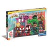 Spiderman Spidey Friends 24-teilige Maxi-Puzzle Clementoni