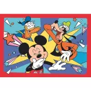 Disney Mickey  Laughing 2x20-teiliger Puzzle Clementoni