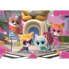 Katze Power Super Kitties 2x20 Stk. Puzzle Clementoni