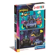 Batman Batwheels 2x60 Stück Clementoni Puzzle