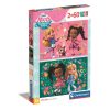Alice in der Wunderland-Bäckerei Flowers Disney 2x60 Stk. Puzzle Clementoni
