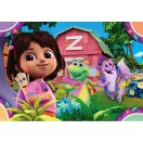 Dora the Explorer Garden 2x20 Stück Clementoni Puzzle
