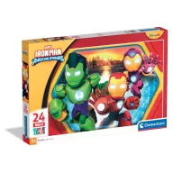   Avengers Hero Squad Iron Man und Super-Team 24-TLG Maxi-Puzzle Clementoni