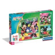 Disney Mickey Clubhouse 3x48 Stk. Clementoni Puzzle