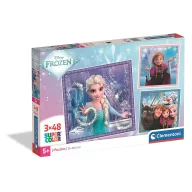 Disney Eiskönigin 3x48 Teile Puzzle Clementoni