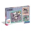 Hello Kitty Kuromi 3x48 Stk Puzzle Clementoni