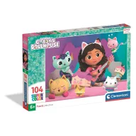 Gabby's Dollhouse 104-teiliges Puzzle Clementoni