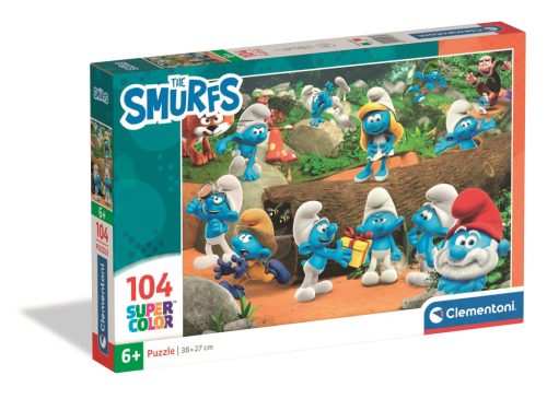 Die Schlümpfe Forest 104-teiliges Clementoni Puzzle