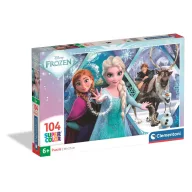   Disney Eiskönigin Ice Kingdom 104-teiliges Clementoni-Puzzle