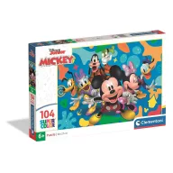 Disney Mickey Colorsplash 104-teiliges Clementoni-Puzzle
