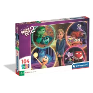   Disney Alles steht Kopf Emotions 104-teiliges Clementoni Puzzle