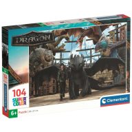   Drachenzähmen Leicht Gemacht Arena 104-tlg. Clementoni Puzzle