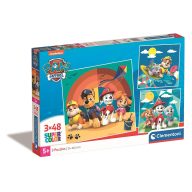 Paw Patrol Beach 3x48 Teile Puzzle Clementoni