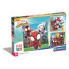 Spiderman Spidey 3x48 Teile Puzzle Clementoni