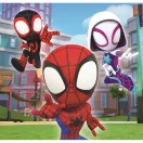 Spiderman Spidey 3x48 Teile Puzzle Clementoni