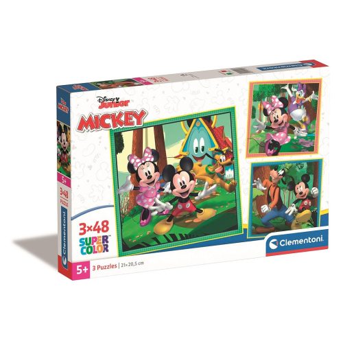 Disney Mickey  Clubhouse 3x48 Teile Puzzle Clementoni