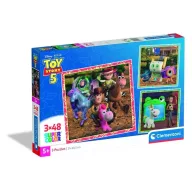 Disney Toy Story Movie 5 3x48-teiliges Clementoni Puzzle