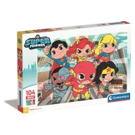   Justice League Tiny DC Super Hero 104-teiliges Maxi-Puzzle Clementoni