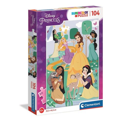 Disney Prinzessin Animals 104-teiliges Clementoni-Puzzle