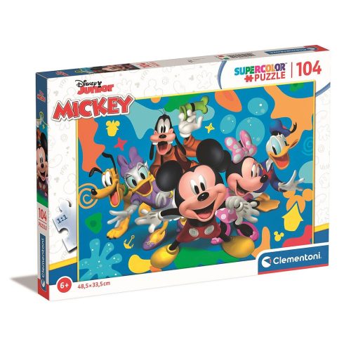 Disney Mickey  Colorsplash 104-teiliges Clementoni Puzzle