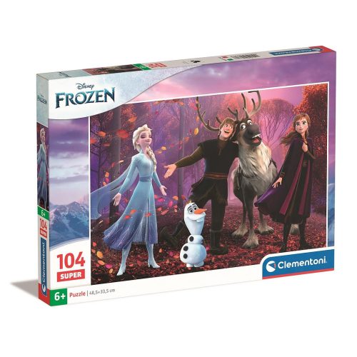 Disney Eiskönigin Singing 104-teiliges Clementoni-Puzzle