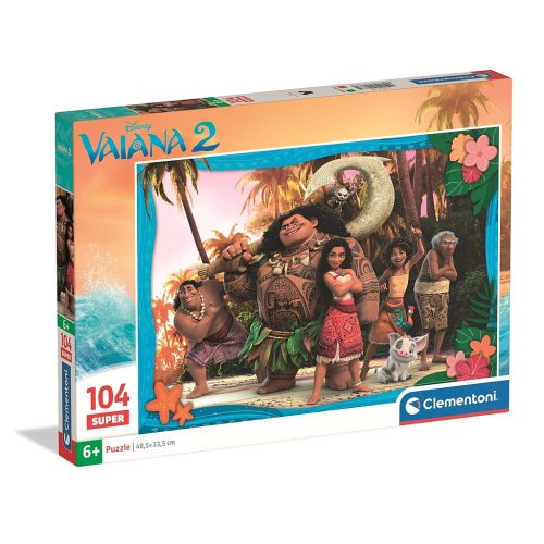 Disney Vaiana New Story Begins Clementoni Puzzle mit 104 Teilen