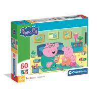 Peppa Wutz Storytime 60-teiliges Clementoni-Puzzle