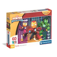   Avengers Ready Iron Man und sein Superteam 60-tlg. Puzzle Clementoni