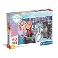   Disney Eiskönigin Winter Magic Clementoni 60-teiliges Puzzle
