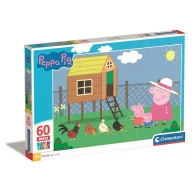 Peppa Wutz Chicken Coop 60-teiliges Maxi-Puzzle Clementoni