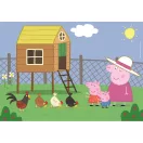 Peppa Wutz Chicken Coop 60-teiliges Maxi-Puzzle Clementoni