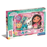   Gabby's Dollhouse Introduction 60-teilige Maxi Puzzle Clementoni
