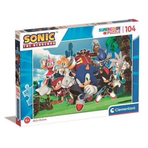 Sonic the Hedgehog Characters  104-teiliges Clementoni-Puzzle