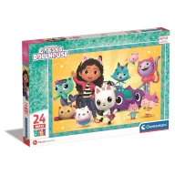   Gabby's Dollhouse Sparkling 24-teiliges Maxi-Puzzle Clementoni