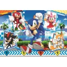 Sonic the Hedgehog Green Hill 24-teiliges Maxi-Puzzle Clementoni
