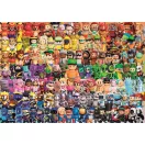 Stumble Guys Every Character 180 Stück Impossible Puzzle Clementoni