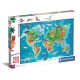 Dinosaurier Map 180-teiliges Clementoni Puzzle
