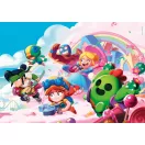 Brawl Stars Rainbow 180-teiliges Clementoni Puzzle