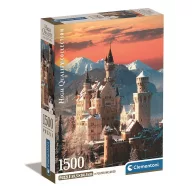   Städte Neuschwantein Deutschland 1500-teiliges Compact-Puzzle Clementoni