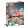 Städte Taj Mahal Indien 1500-teiliges Compact-Puzzle Clementoni