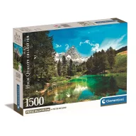   Städte Blue Lake Neuseeland 1500-teiliges Compact-Puzzle Clementoni