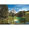 Städte Blue Lake Neuseeland 1500-teiliges Compact-Puzzle Clementoni